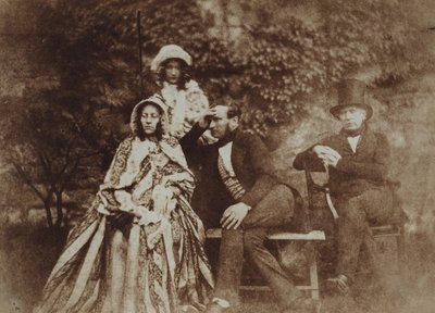 Sconosciuto, britannico - Sir David Brewster, Mrs. James Brewster, e Mr. e Mrs. Adair Craigie da Unbekannt Unbekannt